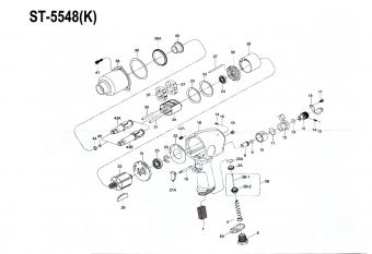 SUMAKE Кольцо жала гайковерта ST-5548 (резиновое)