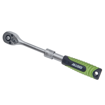 Alloid Трещотка телескопическая 1/4\" 72 зубчика. 165-211 мм.