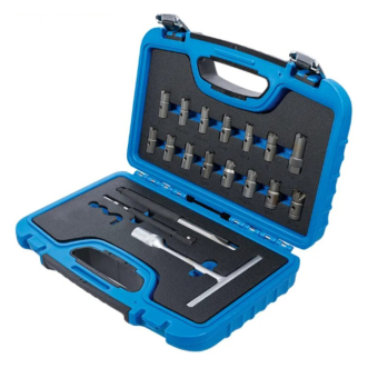 VIKTEC Набір для притирання сідел форсунок дизельного двигуна 19од.