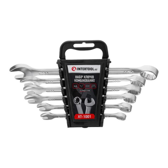 STORM INTERTOOL Набор ключей комбинированных, 6 шт., 8-17 мм, Cr-V, DIN3113