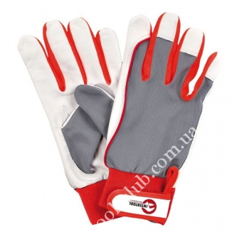 INTERTOOL Рукавичка комбінована із високоякісної козячої шкіри.