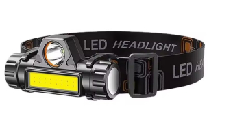 Налобный фонарик светодиодный аккумуляторный LED