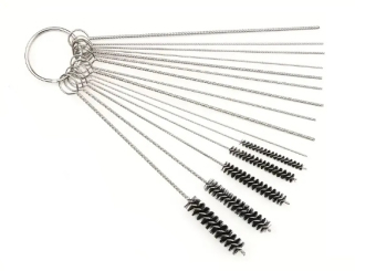 Набор для чистки карбюраторов (10 игл+5 щеток)