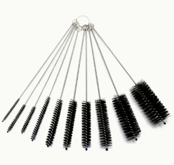 Набор нейлоновых щеток. для чистки карбюратора 10шт