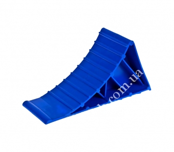 VITOL Упор под колесо (220x110x80мм) пластик синий (УПОРс/40750004)